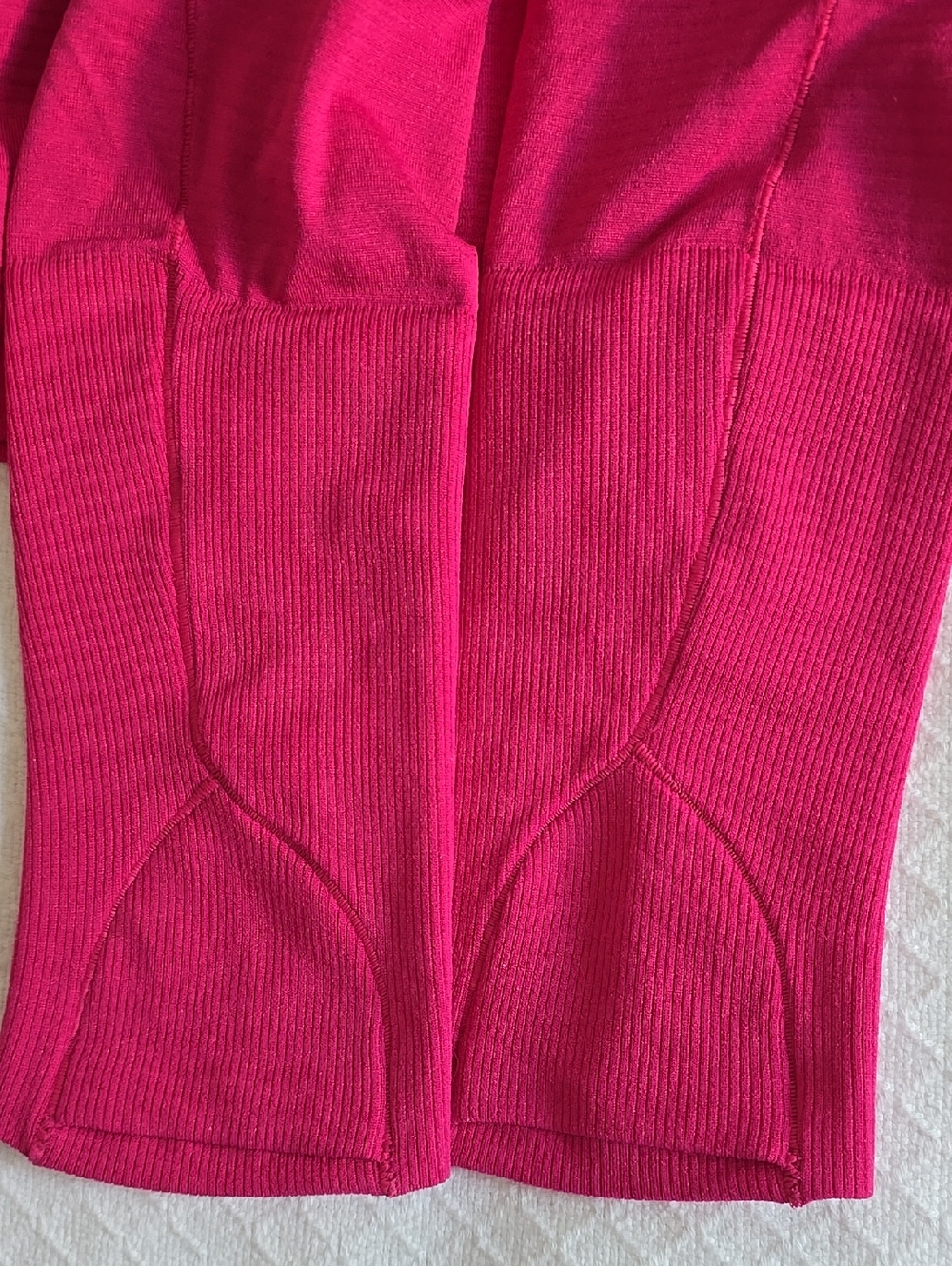 Lululemon Swiftly Tech Long Sleeve 2.0 Waist Length Shirt Pink - Picture 4 of 15